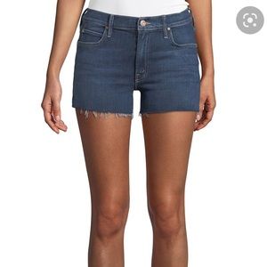 MOTHER denim the charmer fray shorts